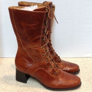 naturalizer boots brown